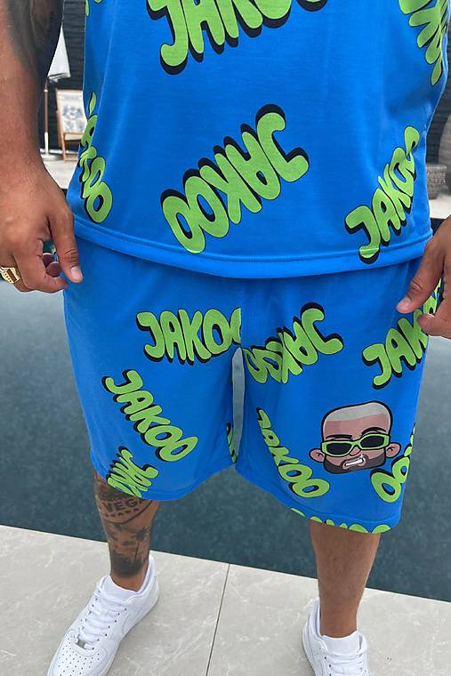 Nohavice - Pánske kraťasy JAKOO BLUE - 16652982_