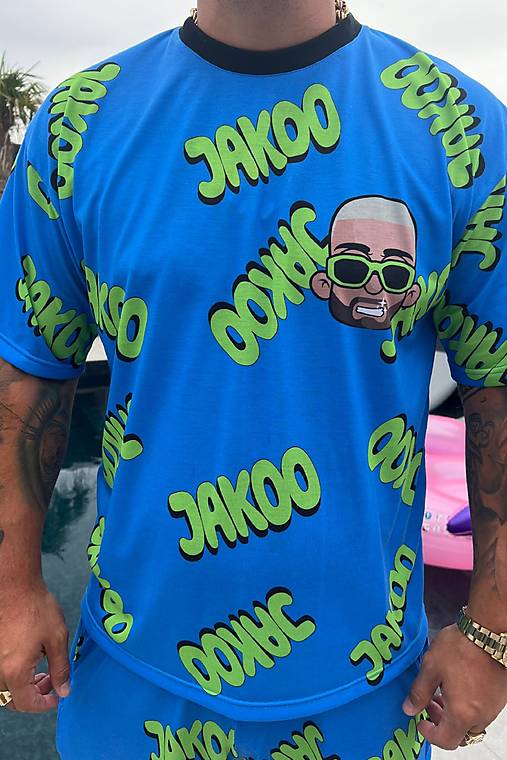 Pánske oblečenie - Tričko JAKOO BLUE - 16652991_