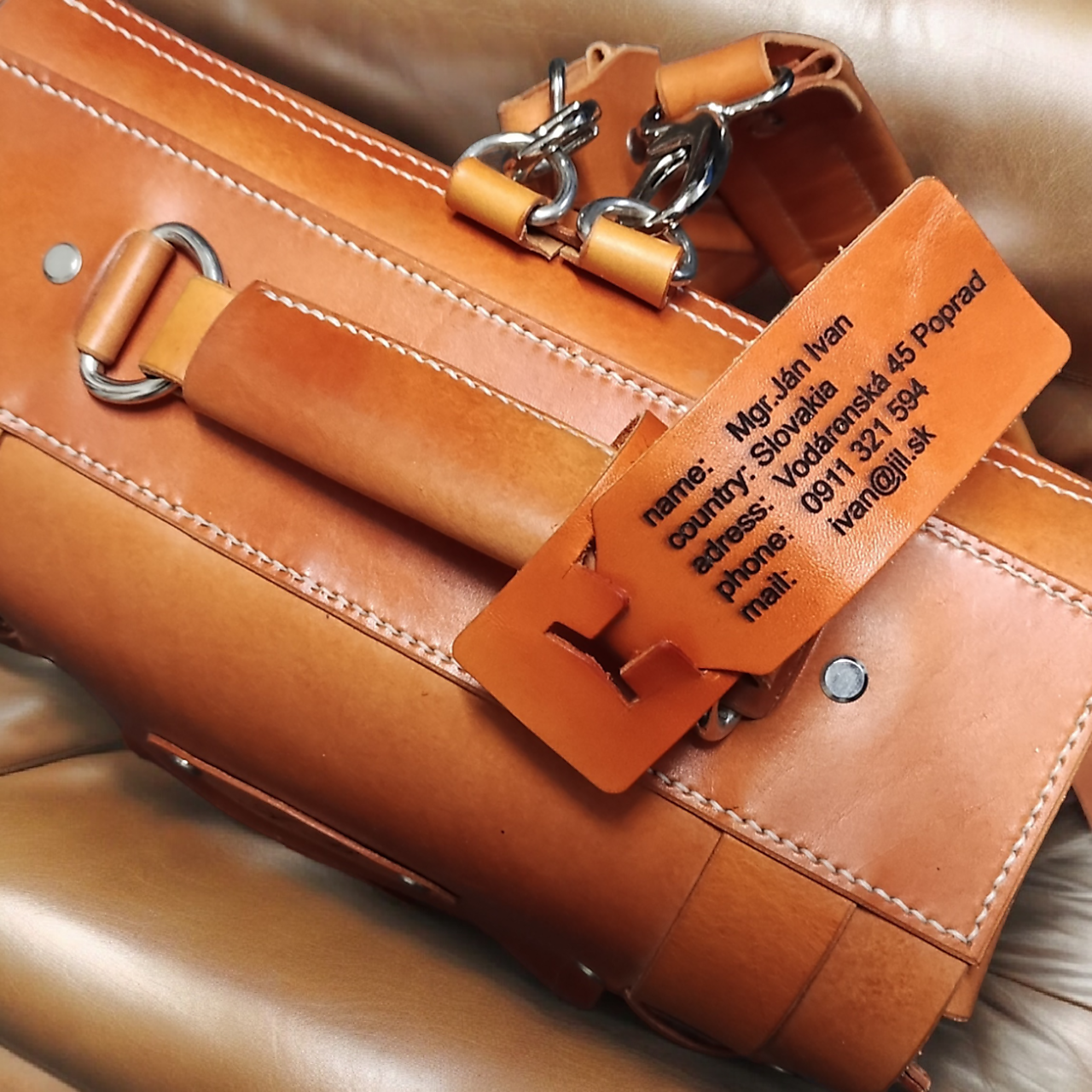 Letisková menovka na batožinu