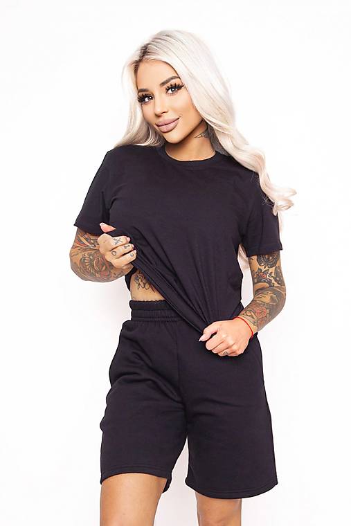 Nohavice - Dámske kraťasy NOIR - 16654704_