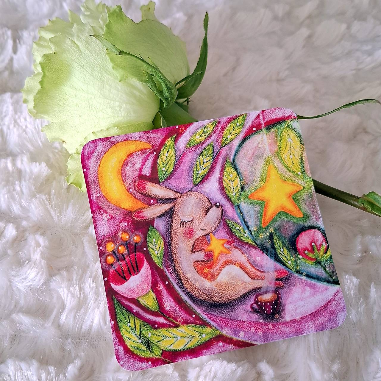 Pohoda s hviezdičkou/väčšia vinylová nálepka