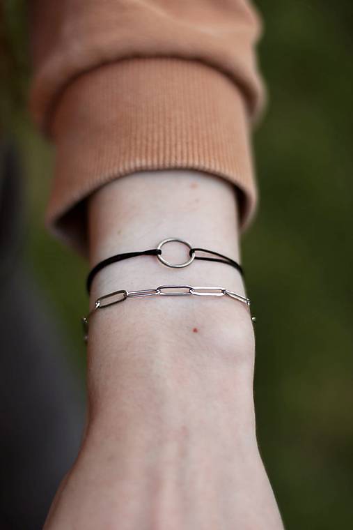 Náramky - DUO minimalistických náramkov  - 16656730_