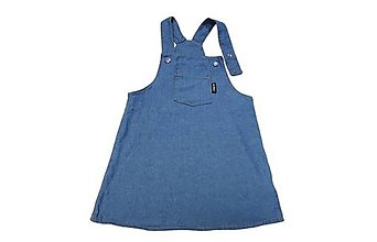 Detské oblečenie - Tenká riflová suknička na traky - 16658543_