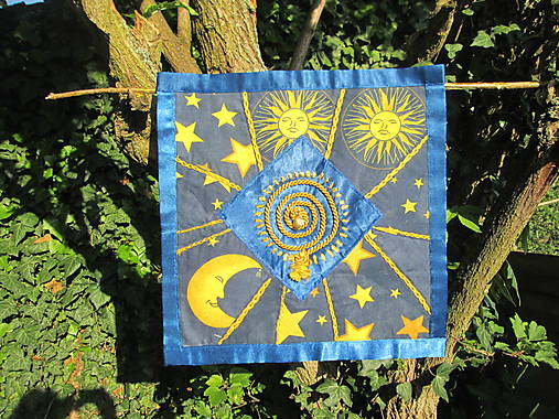 Obrazy - Mandala ,, Vesmírná " - 16658458_