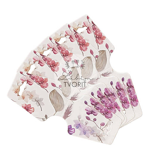 Obalový materiál - (3781) Karta na náhrdelník, 51 x 124 mm - 5 ks - 16661624_