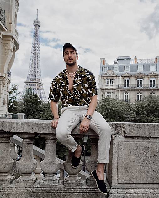 pánsky (unisex) perlový náhrdelník