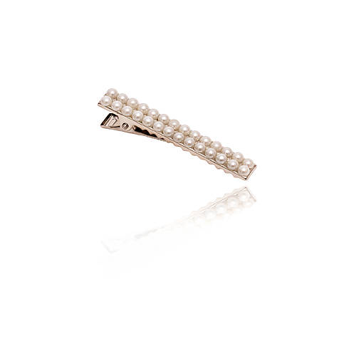 Ozdoby do vlasov - perlové sponky  (štipcová spona do vlasov - stredná) - 16665117_