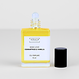Telová kozmetika - o'dore Perfume oil BASIC LOVE Osmathus & Vanilla 15 ml - 16668448_