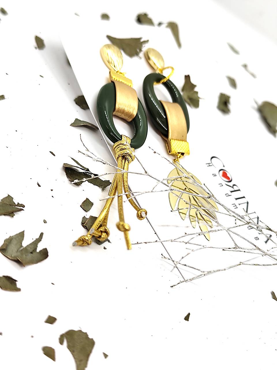 Asymetrické náušnice "Kitti" 