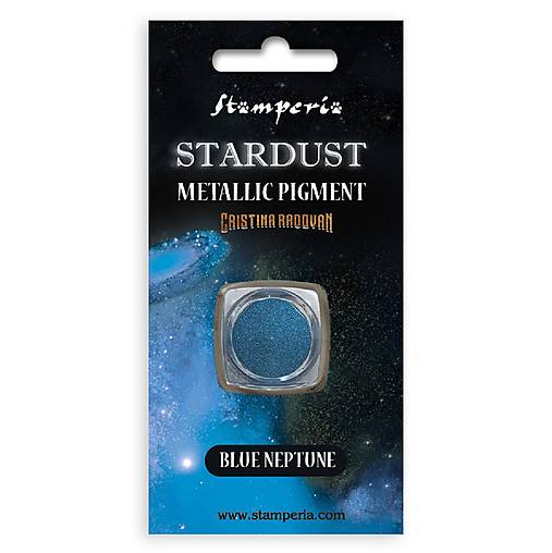 Farby-laky - Stardust Metallic Pigment Blue Neptune - 16677814_