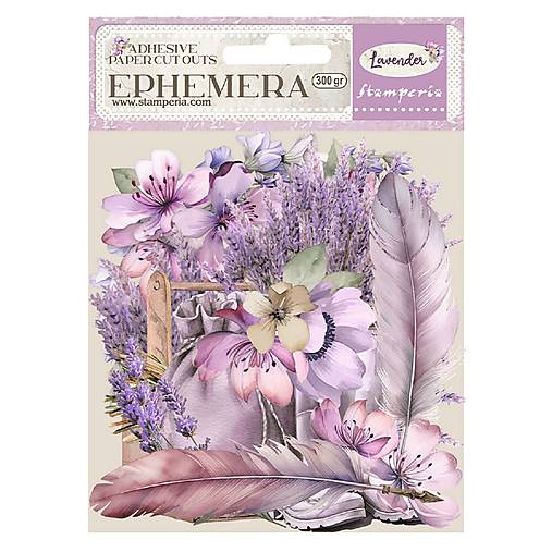 Papier - Stamperia Lavender nálepky - 16679184_