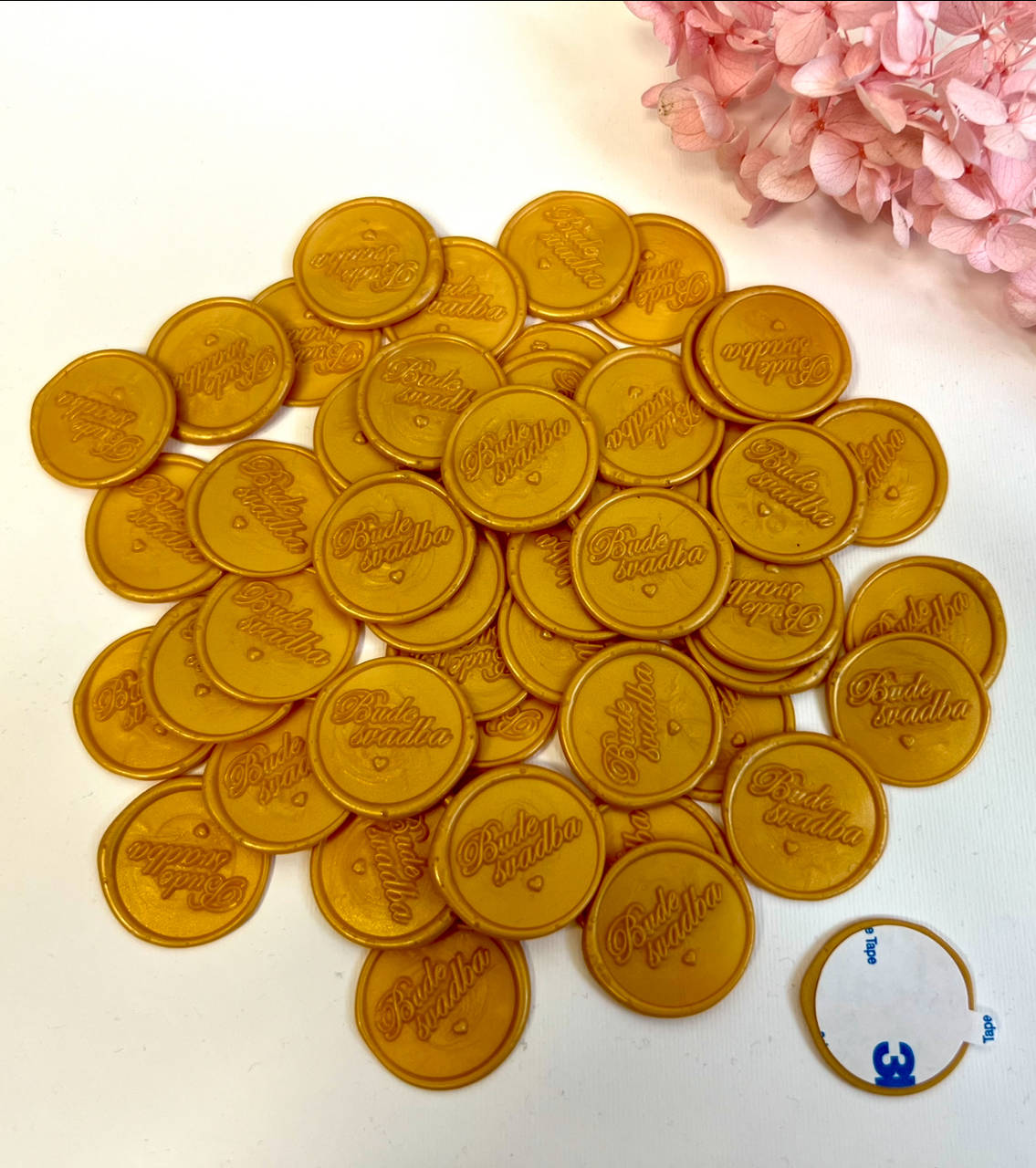 Vosková pečať "Gold" SKLADOM