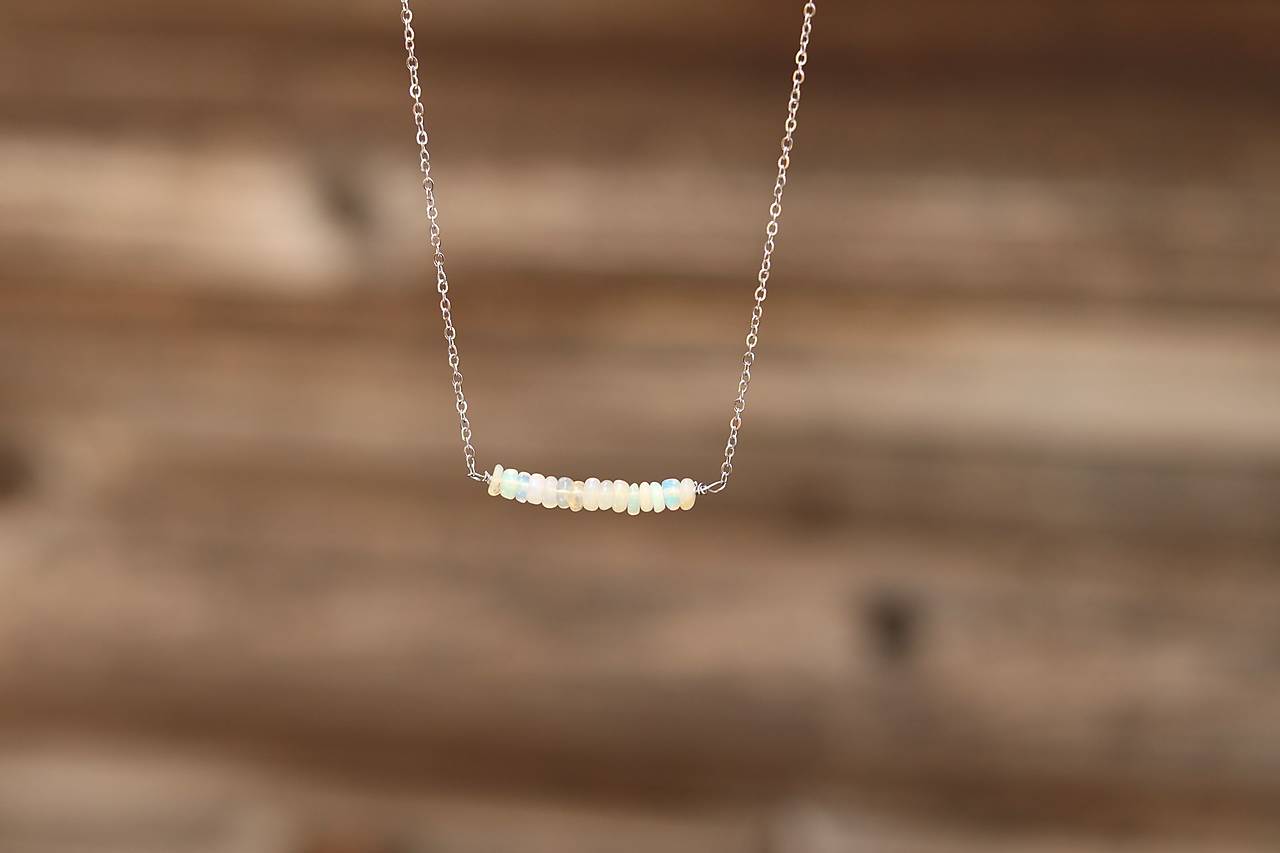 Retiazka etiópsky opál