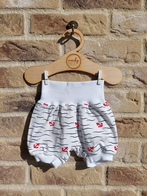 Kraťasky veľkosť 68/74, úplet