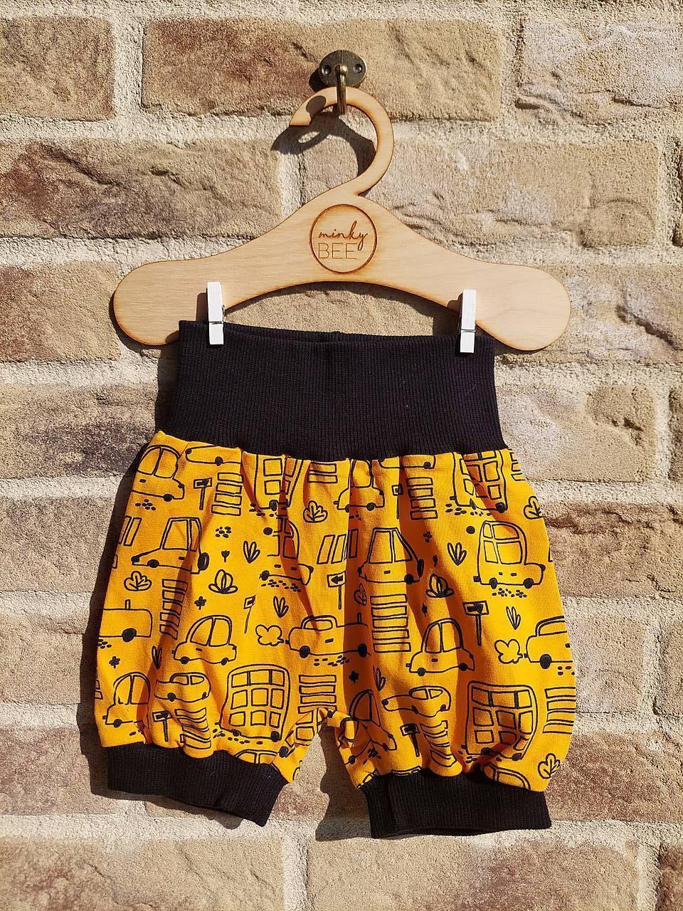 Kraťasky veľkosť 80/92, úplet