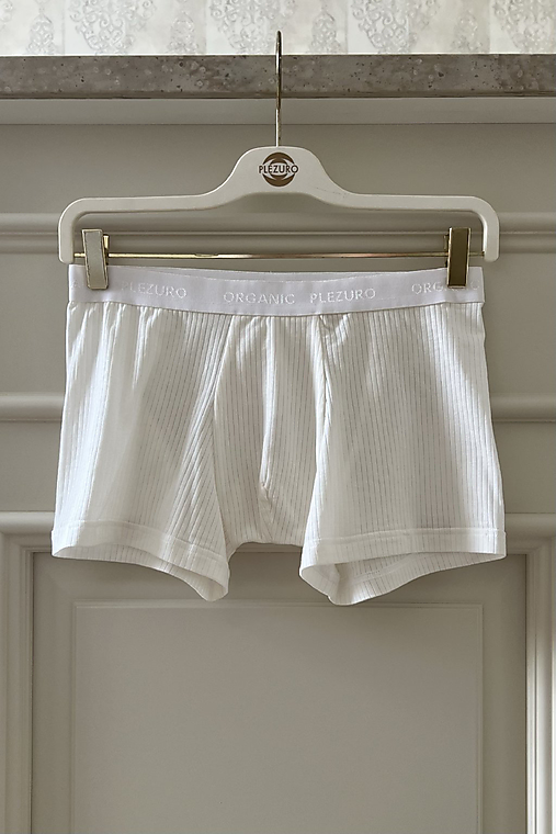 Pánske oblečenie - Pánske boxerky BASIC NATURAL - 16680586_