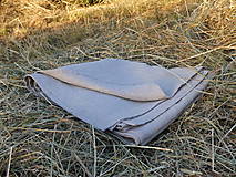 Úžitkový textil - Ľanová plachta 240 g - 16682589_