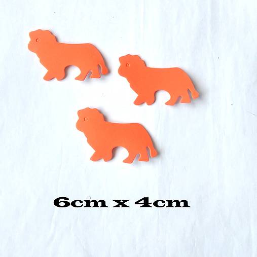 Papier - Samolepka - Lev - 1ks - 16682048_