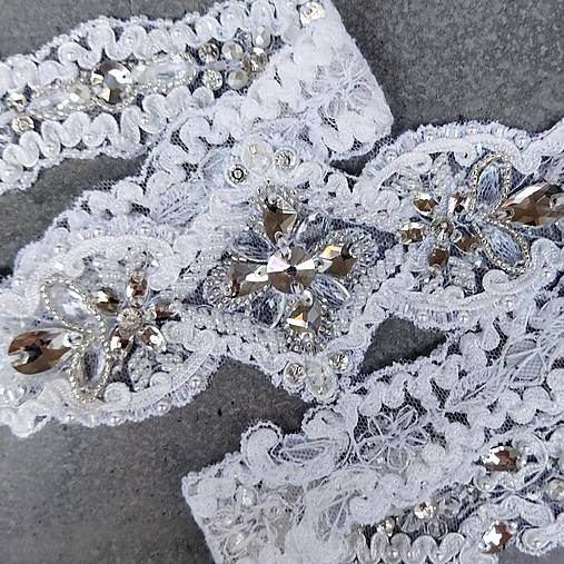 Opasky - Wedding Vintage Lace Collection ... pásek - 16684474_