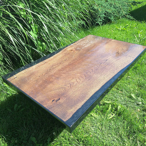 Nábytok - Konferenčný stôl - tmavý dub - 16690674_