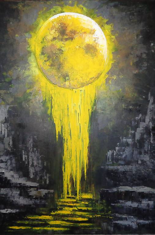Obrazy - Vodopád hojnosti ... 130 x 90 cm - 16691934_
