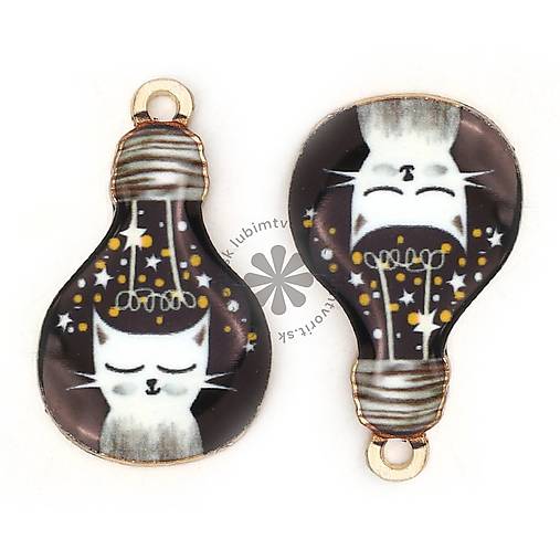 Komponenty - (3818) Mačka, 17 x 24 mm - 1 ks - 16693227_