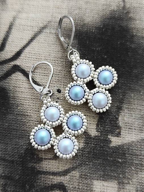 Náušnice - Náušnice Swarovski perly - 16694413_