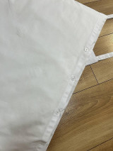 Detský textil - Biela zavinovačka s krásnou úzkou madeirou - M9 - 16696734_
