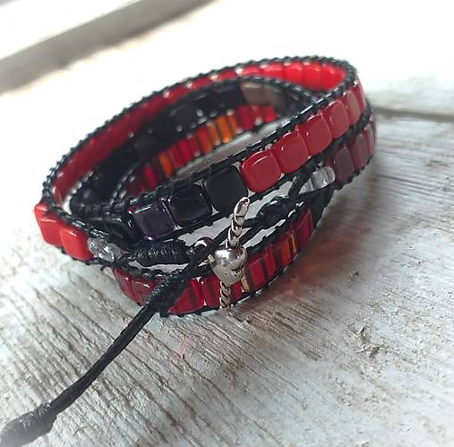 Náramky - Wrap náramok WN.11 - 16698531_