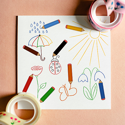Grafika - Obrázok Farbičky kreslia - 16706723_
