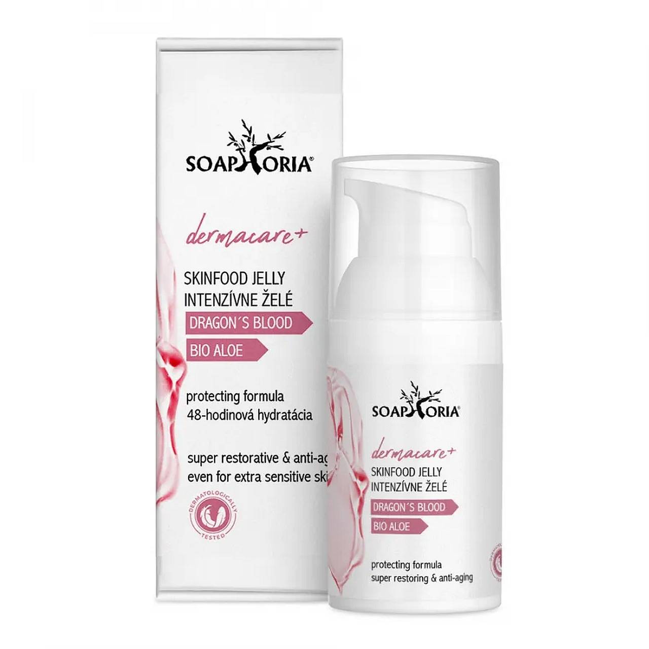 Dermacare+ Dragon´s Blood - superhydratačné želé Soaphoria