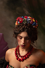  - Kvetinová čelenka "esencia šťastia"  - 16715054_