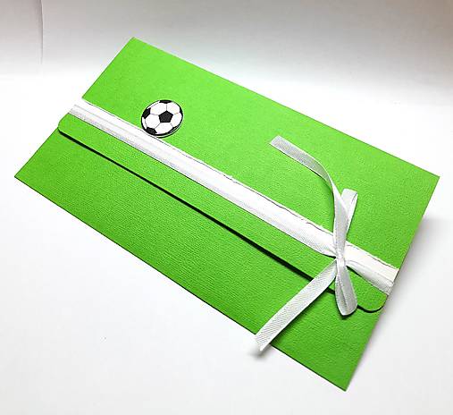 Papiernictvo - Darčeková obálka ... pre futbalistu - 16718786_