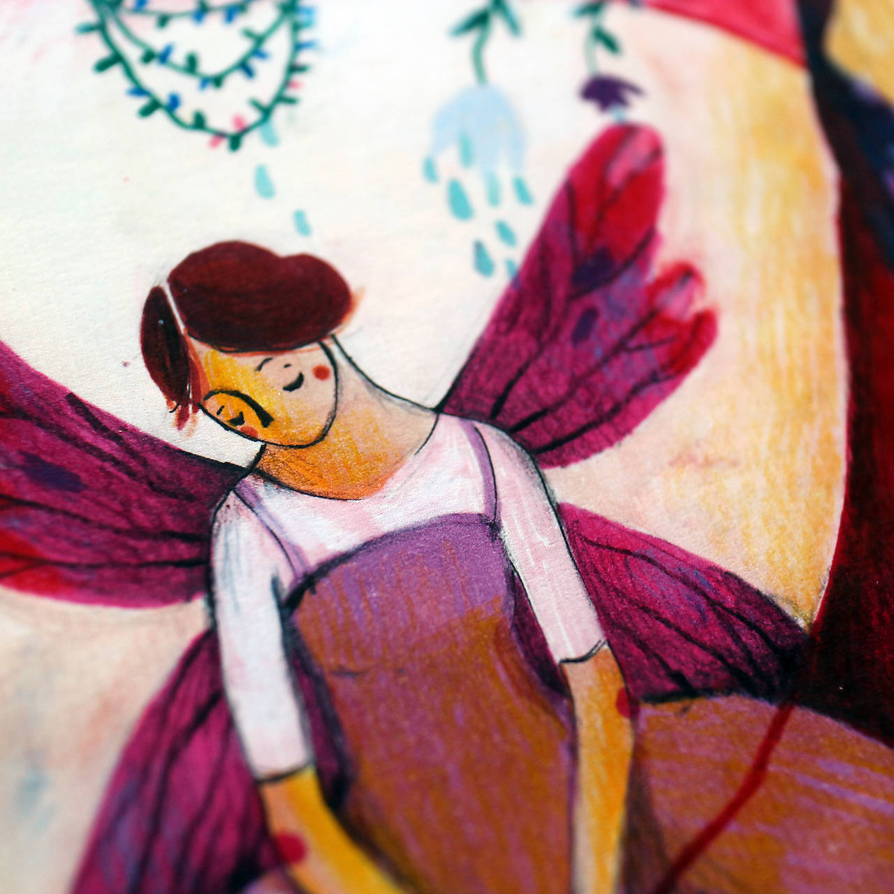 Vešala prádlo/ print (A4)