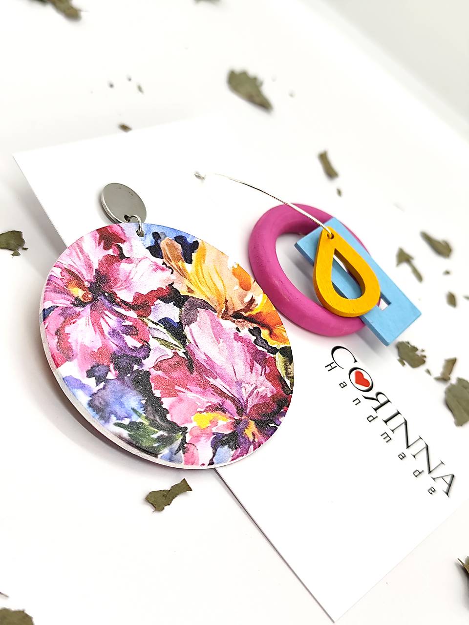 Asymetrické náušnice "Valene" 