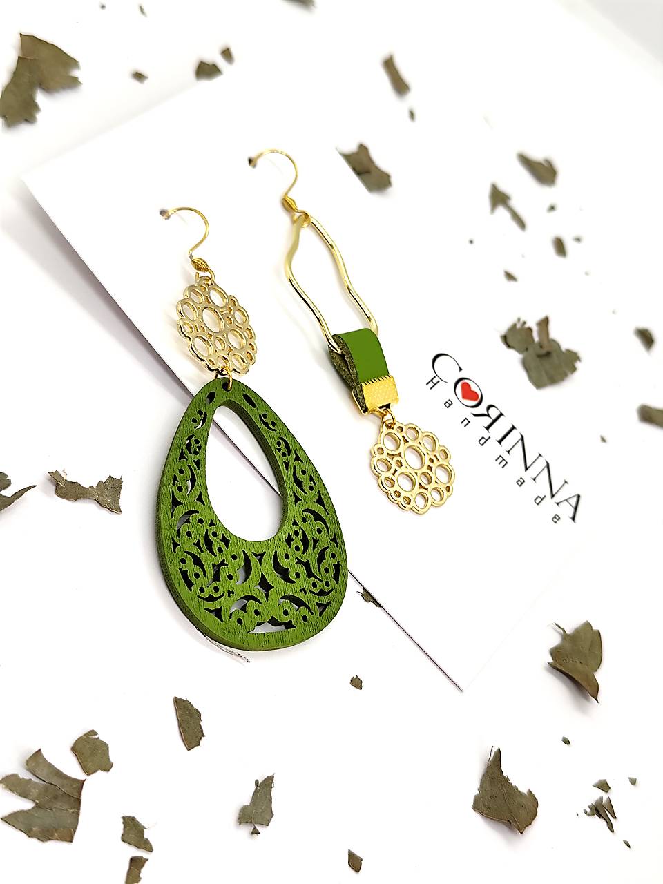 Asymetrické náušnice "Véra" 