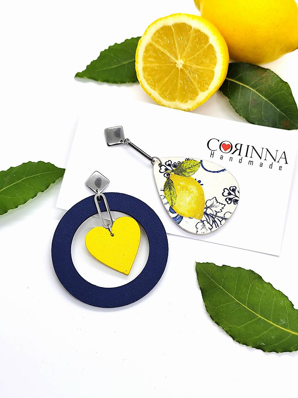 Asymetrické náušnice "Szeliee" 