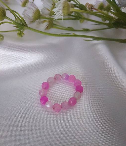 Prstene - Prsteň achát - 16720865_