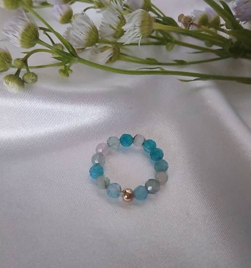 Prstene - Prsteň achát - 16720883_