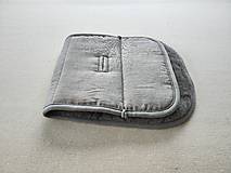 Detský textil - Podložka do kočíka Hauck Runner 3 100% Merino top super wash Grey 100% ľan Grey - 16723234_