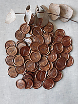 Papier - Pečať na obálku medená - vetvička - 16724759_
