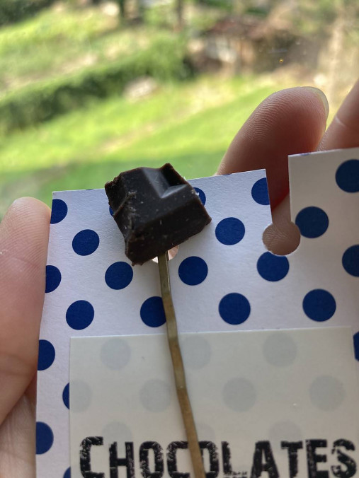 Ozdoby do vlasov - čoko-sponka Mláásk - 16726424_