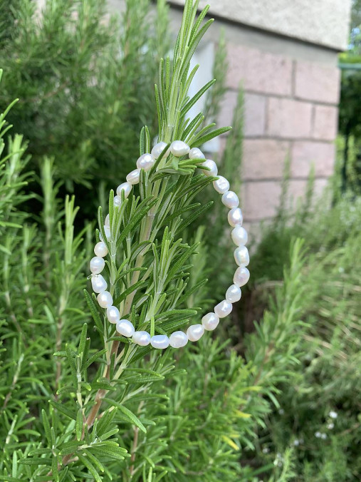 Náramky - náramok Riečne perly - 16727195_