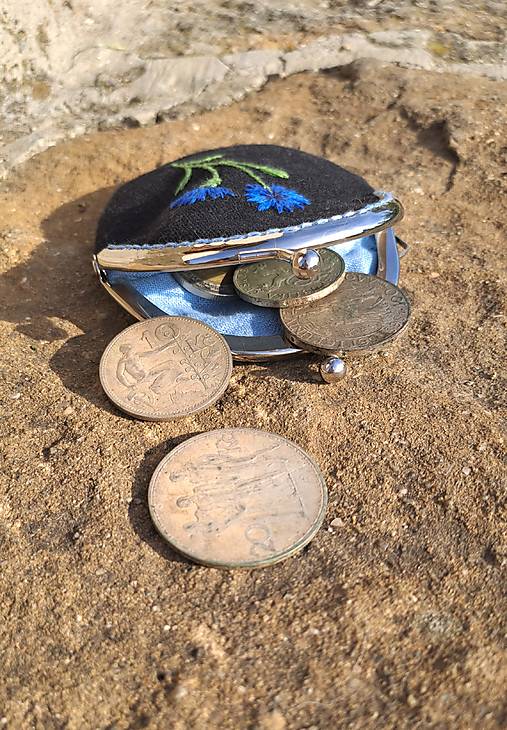 Peňaženky - Mini Peňaženka Nevädza - 16728907_