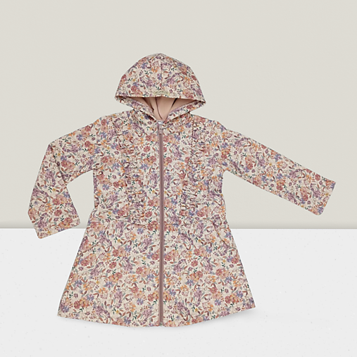 Detské oblečenie - Detská softshell bunda - ASYMETRIC meadow (104) - 16735560_