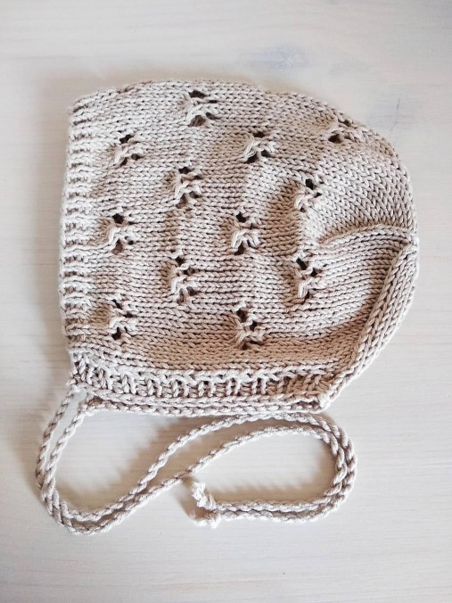 Detské čiapky - Čepček s motýlikmi 100% Cotton - 16737446_