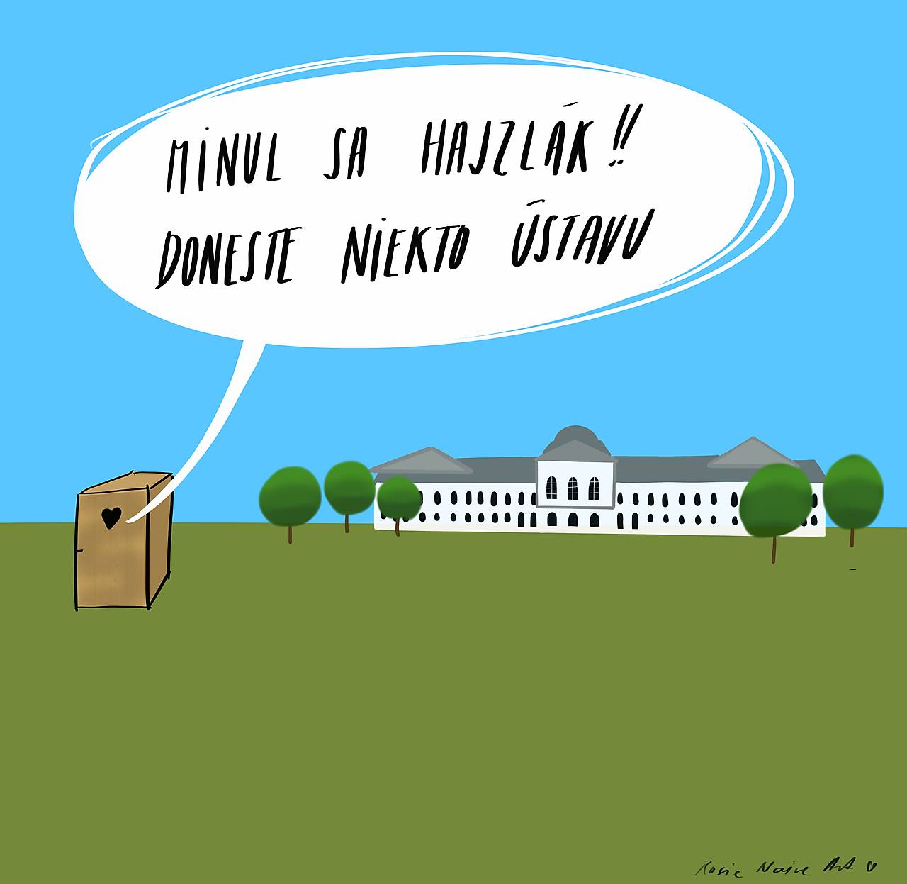 Ústava, giclée art print 30x36