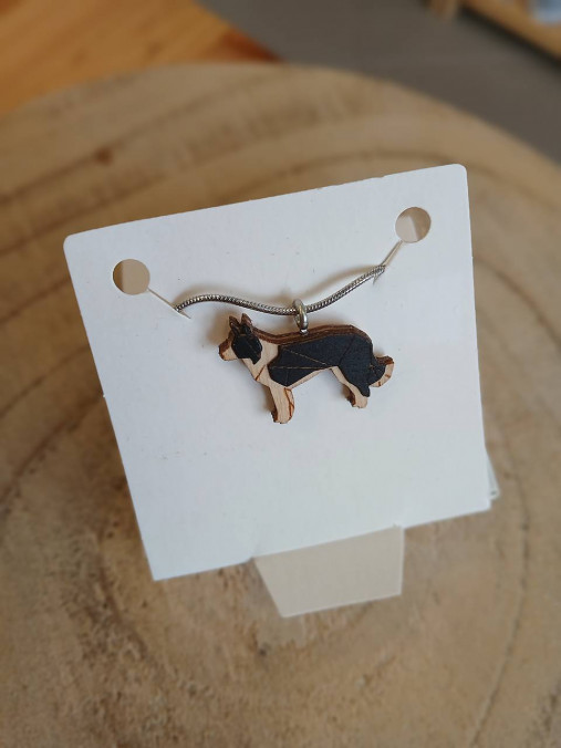 Walking Collie Pendant