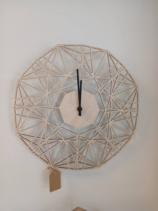 Drevené hodiny Arte Clock