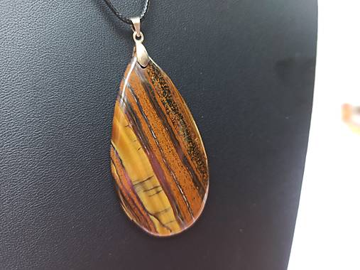 Náhrdelníky - Náhrdelník - Tigrie oko - 16743655_